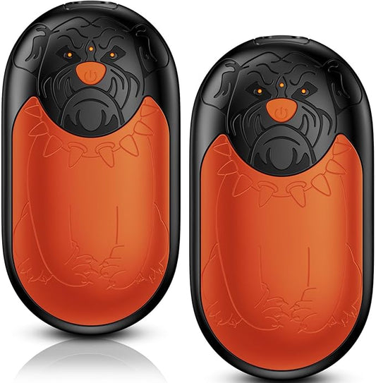 Hand Warmers Rechargeable 2 Pack, 8000mAh Electric Reusable Hand Warmer, Magnetic 2 in 1 Puppy-Shaped Portable Pocket USB Handwarmers with All Day Warmth, Best Warm Winter Gift Women Men