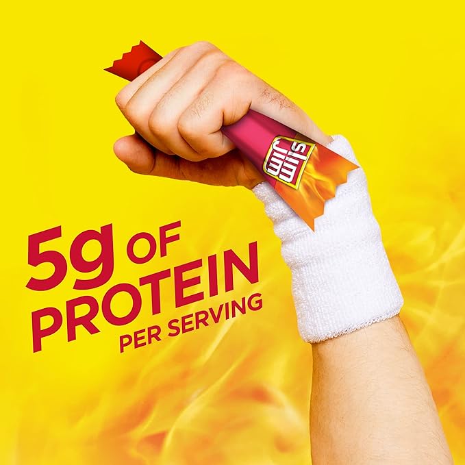 Slim Jim Smoked Meat Sticks, Original Flavor, 2g Protein Per Stick, Snack Size, Lunchbox Snack, 0.44 oz. (100 Count)