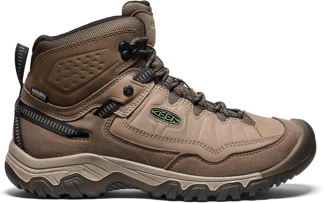 KEEN Men's Targhee 4 Mid Height Durable Comfortable Waterproof Hiking Boots