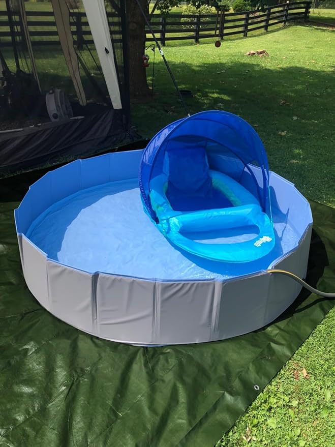 Heavy Duty Tarp Waterproof Outdoor Tarps Multi-Purpose Tear and Rip Proof UV Resistant Green Tarpaulin with Reinforced Grommets and Edges (5mil, 8' x 10')