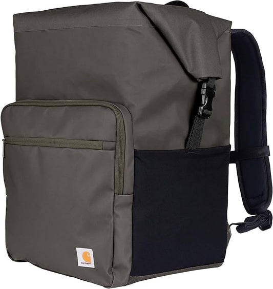 Carhartt Thick Foam Fully Insulated Cold Front Coolers, Premium Ice Retention, Durable Water Resistant Material W/Front Zippered Pocket