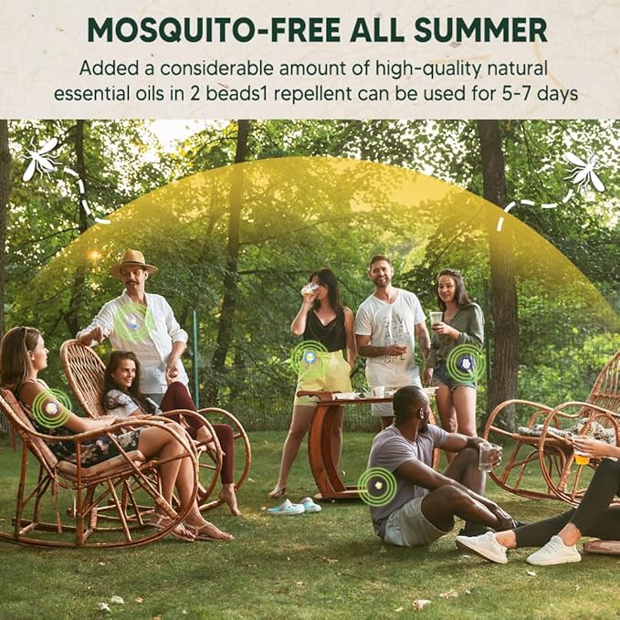 Mosquito Repellent, Mosquito Repellant Indoor, Mosquito Repellent Outdoor Patio, Mosquitoes Deterrent for Yard/Travel/Camping/Hiking, Keep Mosquito Away-24Pcs