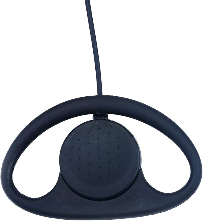 D-Ring Walkie Talkie Earpiece/Headset for CP200 CP200d CLS1410 CLS1110 CLS1413 CLS1450 Two Way Radio (Motorola)