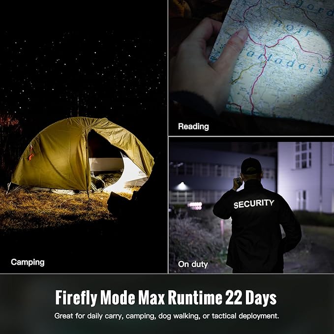 ThruNite Lynx Rechargeable Tactical Flashlight-3100 High Lumen USB-C Power Bank,417m Beam, Dual Rear Switches, IPX8 Waterproof LED Flashlights for Camping Outdoor Personal Defense