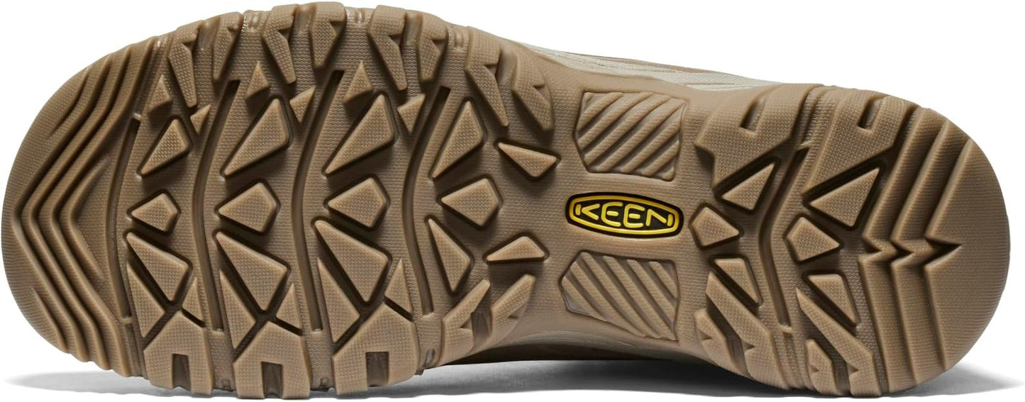 KEEN Men's Targhee 4 Mid Height Durable Comfortable Waterproof Hiking Boots