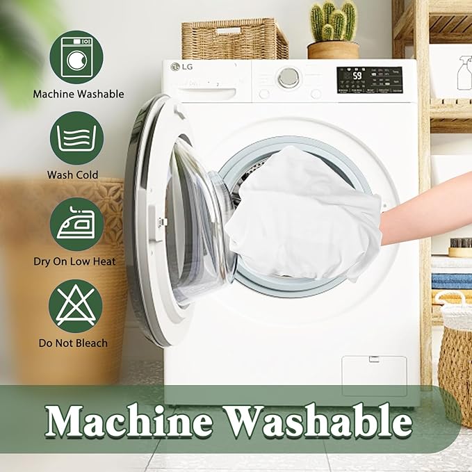 6 Pack Picnic Table Cover Fitted Tablecloths 6 Foot Rectangle Tables Elastic Waterproof Stretch Washable Patio Folding Outdoor Spandex Table Cloth for Camping Banquet and Parties (White,30" x 72")