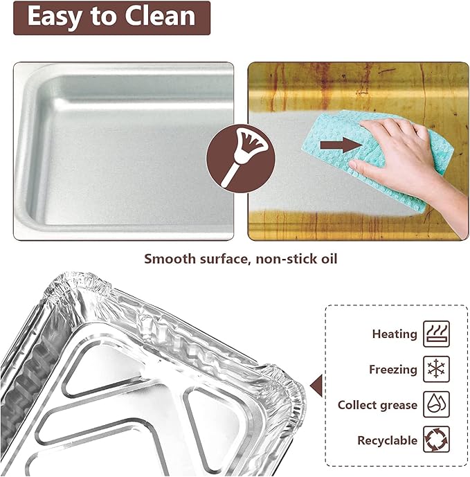 Uniflasy 67047 Catch Pan for Weber Spirit/Spirit II 200/300 Genesis and Genesis II LX200/300 Series Grill for Weber Traveler Drip Tray with 6415 Aluminum Liner, Replacement for Weber 67047 83156 6415