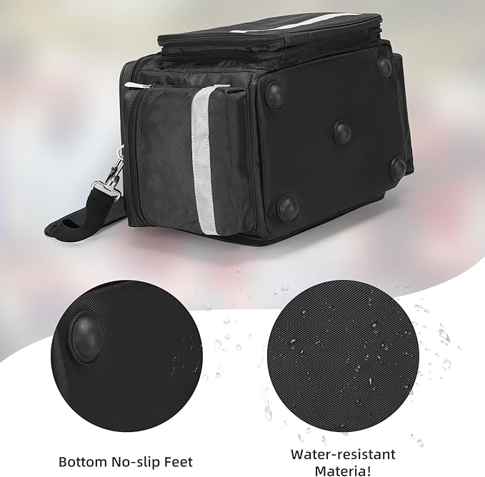 Medical Bag Empty Emergency Bag First Responder Bag First Aid Bag Home Health Empty First Aid Storage Bag with Detachable Divider Medical Supplies Bag Emergency Responder Trauma Bag