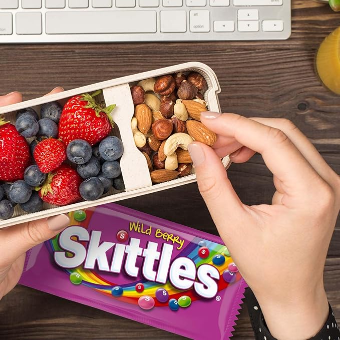 SKITTLES Candy, Wild Berry Fruit Chews Candy, 2.17 oz (36 Count)