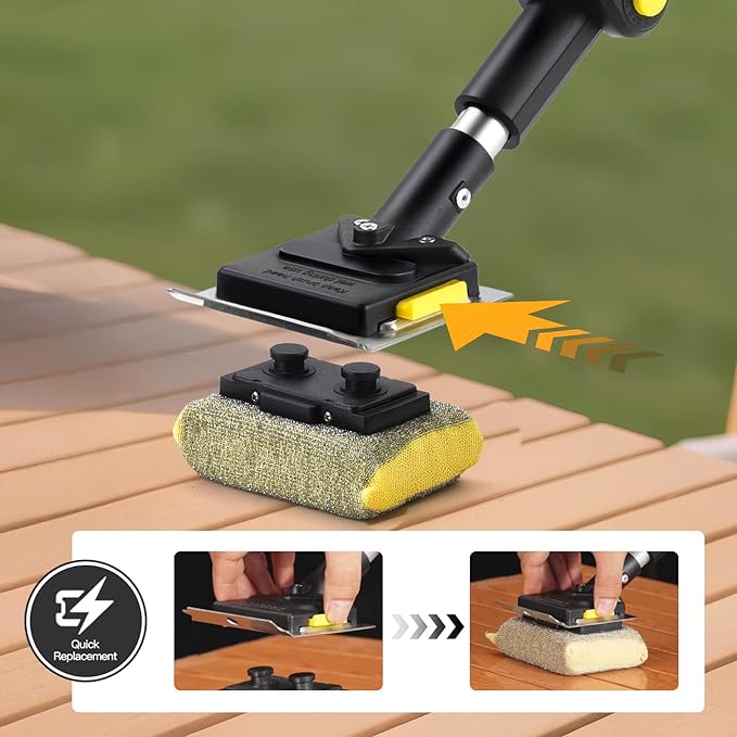 Folding Steam Grill Brush for BBQ Collapsible Design for Easy Storage Heavy Duty with Scraber & 3 Bristle Free Brush Head Grill Cleaning Tool for Camping Tailgating Indoor Out Door Gift