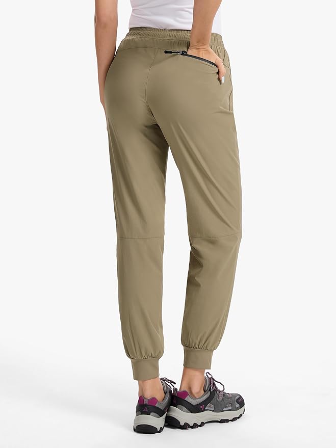 Womens Tall Hiking Pants 30/32/34 Inseam Lightweight Joggers Quick Dry 4 Pockets Travel Athletic Cargo UPF50+
