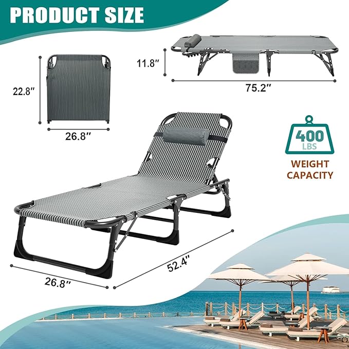 DoCred Folding Camping Cot with Mattress, 2 Pack Heavy Duty Folding Cot for Adults, Portable Sleeping Cot Bed Adults Outdoor Bed with Carry Bag, Travel Camp Cots