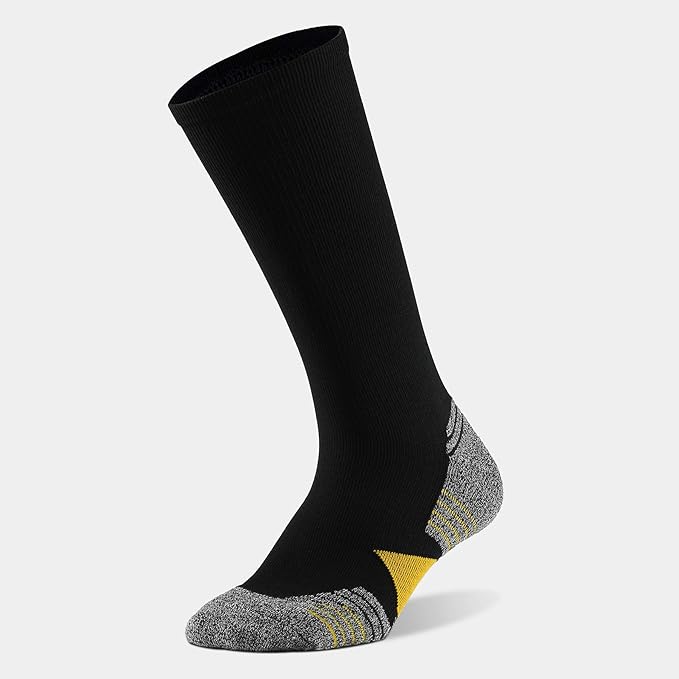 WANDER 3-6 Pairs Men's Athletic Run Cushion Over-the-Calf Tube Socks