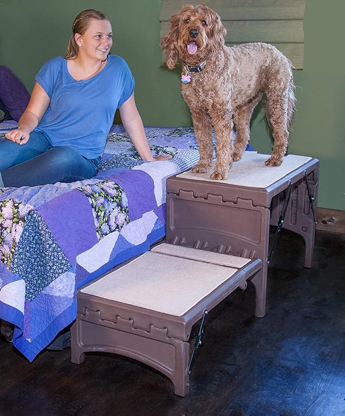 Pet Gear Free Standing Pet Ramp for Cats and Dogs, No Assembly Required, Easy Fold for Storage or Travel, Portable, Available in 6 Models