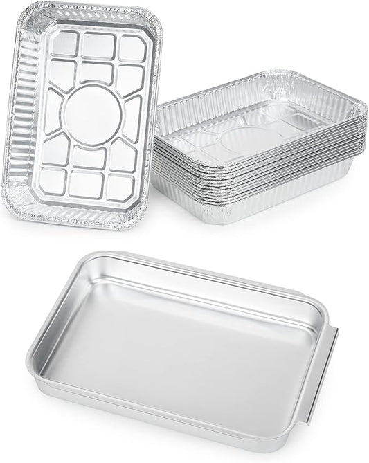 Stanbroil Grease Catcher Pan for Weber 2024 Spirit E-210 E-325 EP-325, 2025 Series Spirit E-425 E-435 EP-425 EP-435, Genesis E-435 & EPX-335 Gas Grill, Drip Tray with (15-Pack) Foil Liners