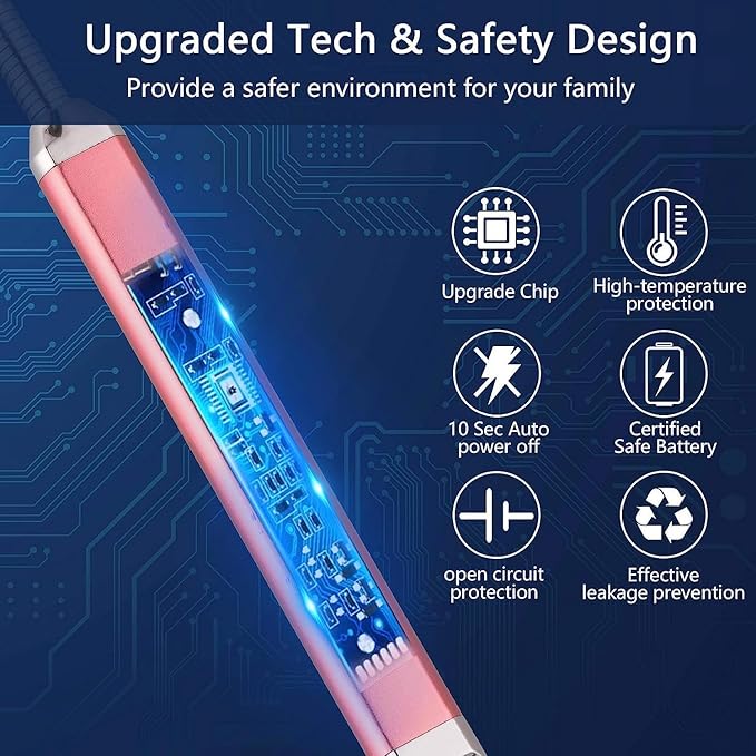 2Pack Electric Candle Lighter, Birthday Christmas Stocking Stuffers Gifts for Women Mom Men Wife Sister, USB Arc Rechargeable Windproof Long Lighter for Candle BBQ Housewarming Gift Idals