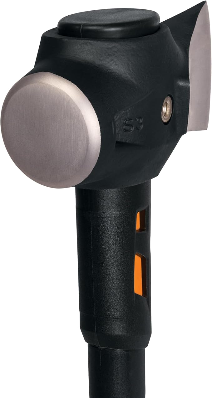 Fiskars 6 lb. Splitting Maul, 36" Wood Splitter Maul for Hardwood, Axe with Shock Reduction and Inseparable Riveted Head with Rust Resistant Forged Steel