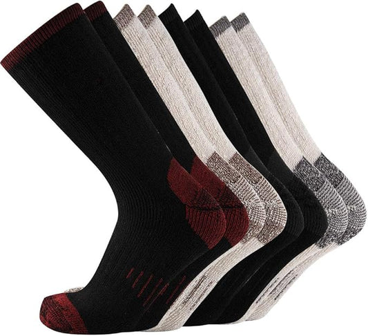 Merino Wool Men Crew Socks Warm Socks Athletic Socks for Men, Suitable for Hiking,Trekking,Camping …