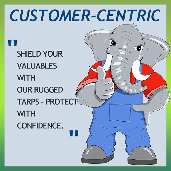 2 Pack Camouflage Tarp 6' x 8' Multipurpose Waterproof Tarps, Finished Size Tarp with Grommets Reinforced Edges, 5 MIL Light Duty Tarpaulin for Car, Camping, Boat, Roof, Protective Cover