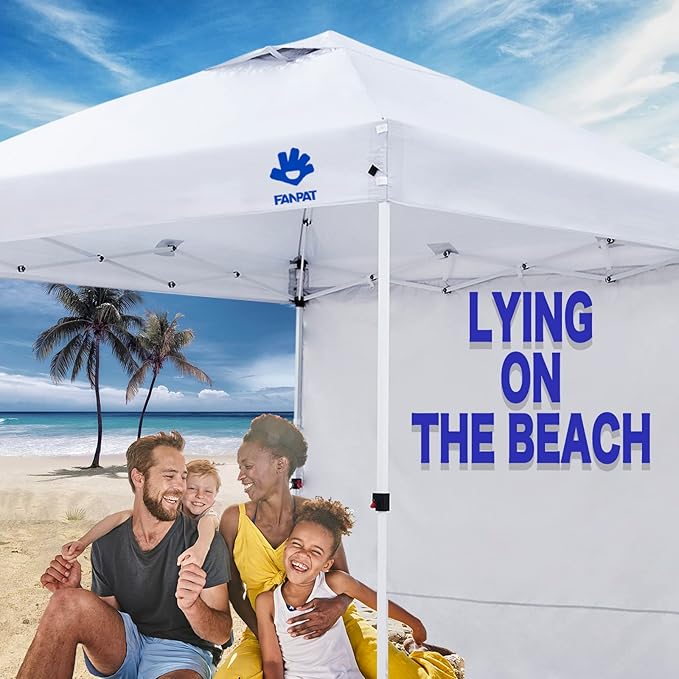 Instant Canopy Tent Sidewalls for 10x10 Pop Up Canopy Waterproof,99% UV Protection，3 Piece Sidewalls, Black(3PCS Sidewall Only, Canopy Tent NOT Included)