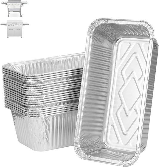 20-Pack Aluminum Drip Liner for Members Mark Grill Parts, Grease Catcher Drip Liner for Member's Mark 4-Burner Outdoor Flat Top Griddle and Pro Series 5-Burner Griddle Grease Tray