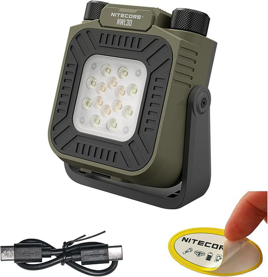 Nitecore NWL30 3000 Lumen USB-C Rechargeable Outdoor Lantern Work Light