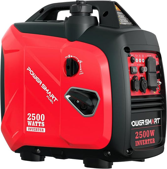 PowerSmart 2500-Watt Portable Inverter Generator with CO Protect for Camping