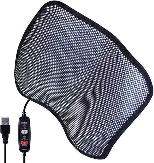 Incredi-Heat - USB Heating Pad by Cabeau - Infrared Heat Therapy to Ease Muscle Strain, Relieve Pain, and Provide Targeted Compressed Heat - Compact, for On-The-Go Use