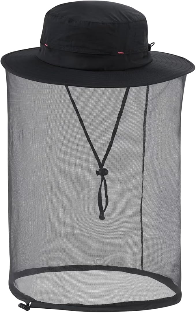 Connectyle Men's Mosquito Net Hat for Fishing Gardening Beekeeping Hiking Boonie Hat Outdoor UPF 50+ UV Sun Protection Hat