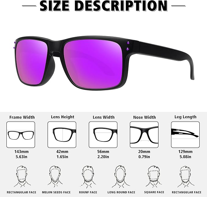 MEETSUN Polarized Sunglasses for Men Women Sports Driving Fishing Glasses UV400 Protection