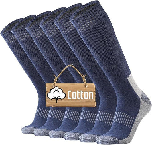 ONKE Max Full Cushion Knee High Socks for Men Steel Toe Work Boot Over the Calf OTC Moisture Wicking Thermal Hiking Hunting