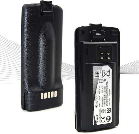 elxjar (2-Pack) 7.4V 2100mAh PMNN4434A Li-ion Battery Replacement for Motorola RMU2040 RMU2080 RMU2080D RMV2080 RMM2050 XT420 XT460 PMNN4434 PMNN4453 PMNN4434AR RM Series Two Way Radio