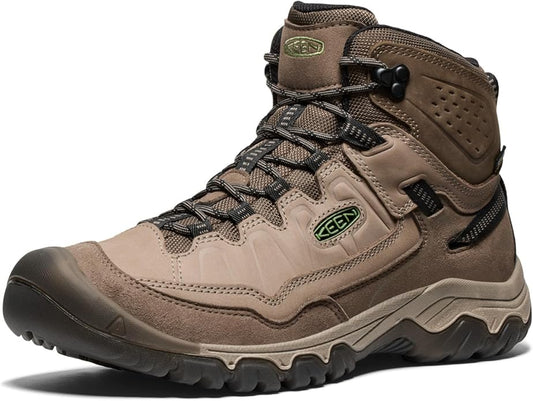 KEEN Men's Targhee 4 Mid Height Durable Comfortable Waterproof Hiking Boots