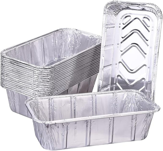 20 Pack Grease PAN Liner Compatible with Traeger BAC404 Timberline Pellet Grills, Disposable Heavy-Duty Aluminum Foil for Traeger Drip Tray Liner