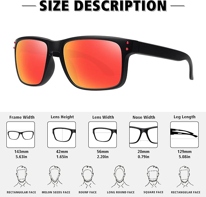MEETSUN Polarized Sunglasses for Men Women Sports Driving Fishing Glasses UV400 Protection