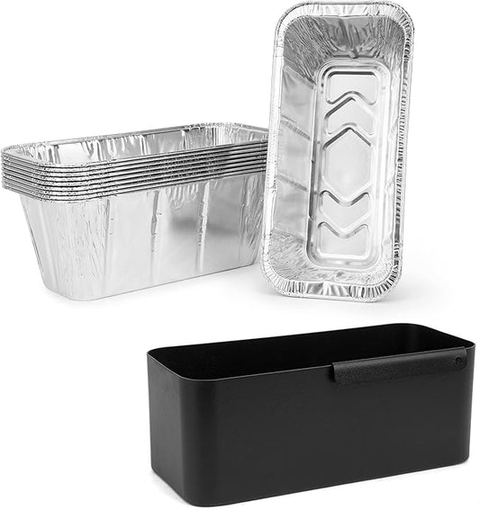 Stanbroil Grease Catcher for Camp Chef Griddles with 10-Pack Grease Cup Liners, Fits for Camp Chef FTG600, FTG600P, FTG900, FTG475, FTG475LC