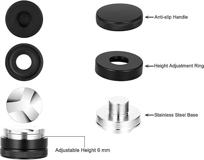 Apexstone 51mm Coffee Distributor, 51mm Coffee Leveler, Coffee Distributor 51mm, Coffee Distribution Tool 51mm