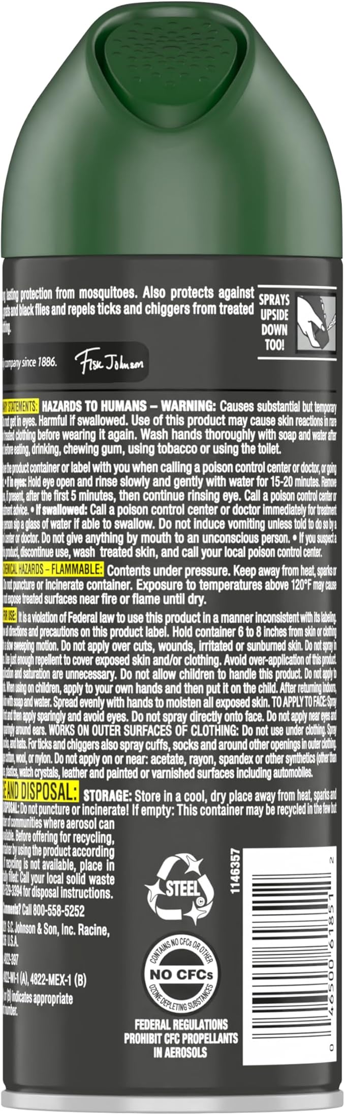 OFF! Deep Woods Sportsmen Insect Repellent II, 6 oz.