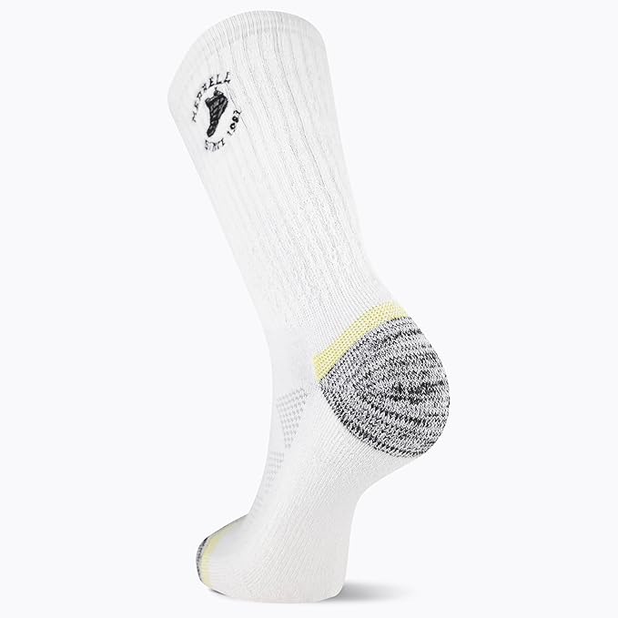 Merrell unisex-adult Men's and Women's Moab Hiking Mid Cushion Socks - Moisture Wicking & Arch Support