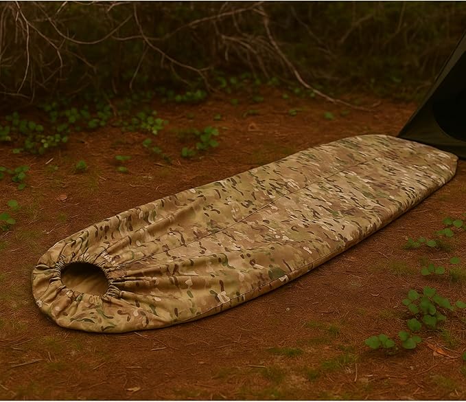 MT Military Nanovee Bivy Cover – Lightweight Army Modular Sleeping Bag System Shell, Summer Sleeping Gear or Layered Cold Weather Protection