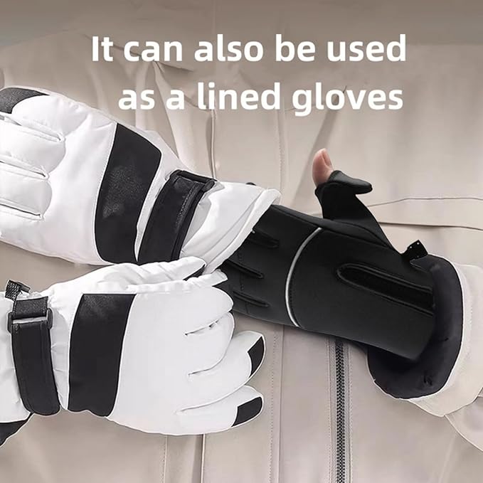 Touch Screen Winter Gloves Waterproof Windproof Thermal for Running Cycling Driving Hiking for Men Women