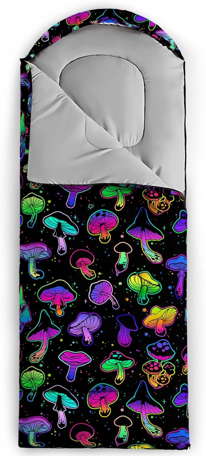 Sleeping Bag for Womens Girls Teens, Waterproof Sleeping Bags Traveling and Outdoors, Camping Gear Equipment