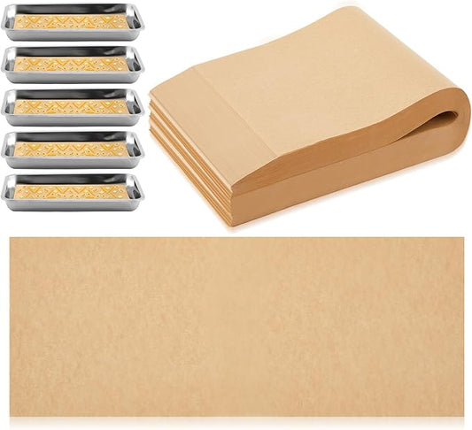 600 Pcs Freeze Dryer Tray Mats Compatible with Harvest Right, Non-stick Baking Mats, One-off Parchment Paper Freeze Dryer Accessories (Medium 17 x 6.8")