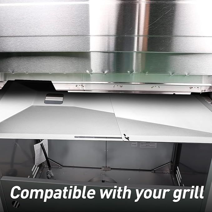 Grease Tray fits Nexgrill, Charbroil, Kenmore, BHG, Dynaglo, Grill Master, Uniflame,Backyard Gas Grill, Adjustable Drip with Catch Pan for 3/4/5 Burner, Grease Tray for Most CharBroil Models