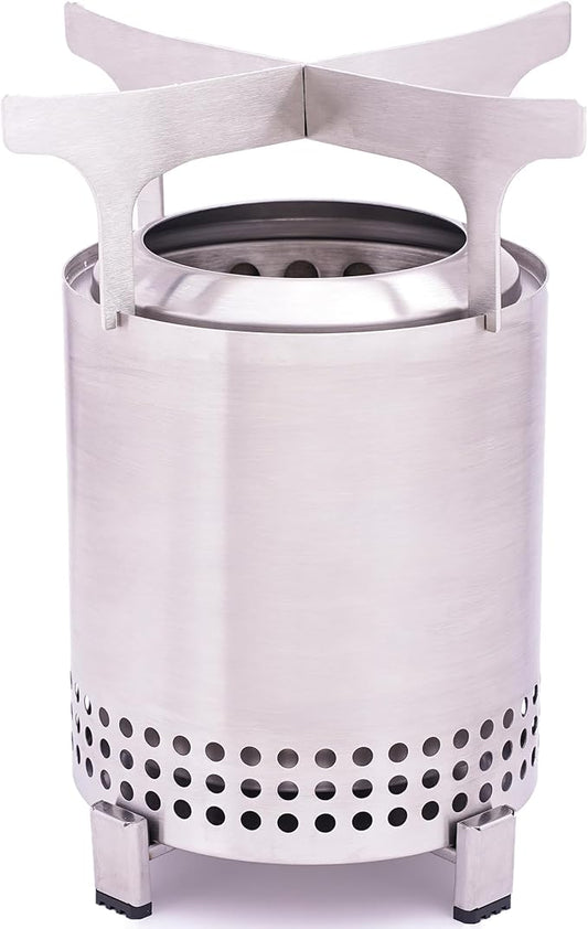 Fire Pit Cooktop Frame for Solo Stove Mesa, Mesa XL, and Solo Stove Accessories Convert Tabletop Fire Pit to Camping Stove. Compatible with All Pots Pans.Replacement for Titan, Campfire Cooking Ring