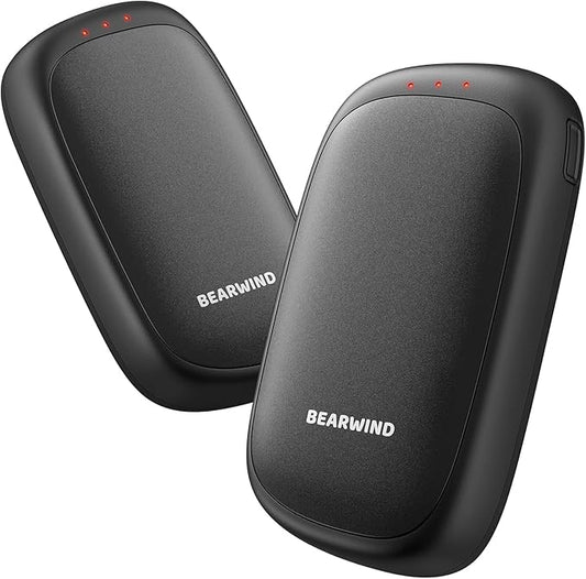 Electric Hand Warmers Rechargeable - 2 Pack Magnetic Pocket Heater Handwarmers with AI Chips, Portable Hunting Gear, Reusable Winter Essentials, Gift Ideas for Men, Women, Outdoor