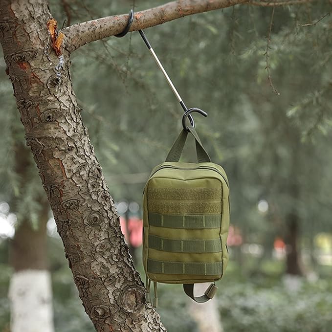 6PCs Garage Shelving Storage, Outdoor Camping Lantern, Kitchen Shelving Pole Hooks