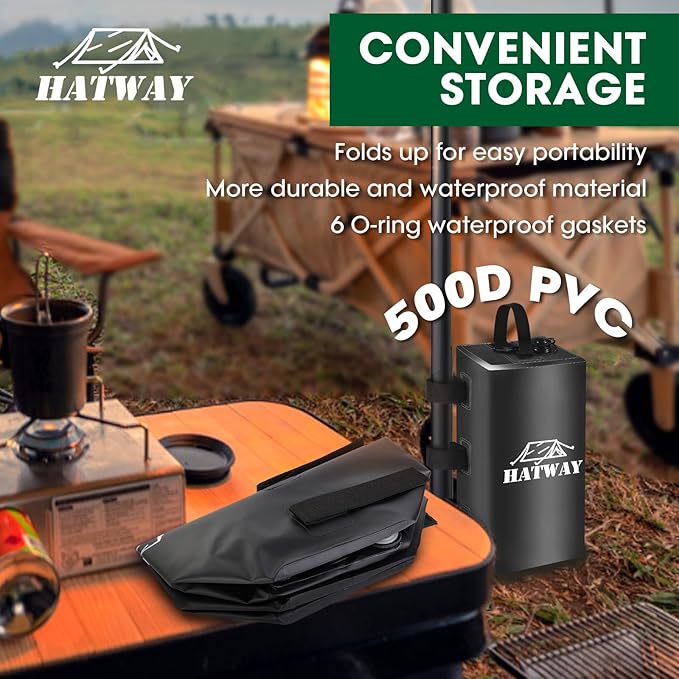 Canopy Weights,132 LBS Canopy Water Weight Bag Set of 4 Leg Weights for Pop Up Gazebo,Canopies,Tent-4 * 15L-Black