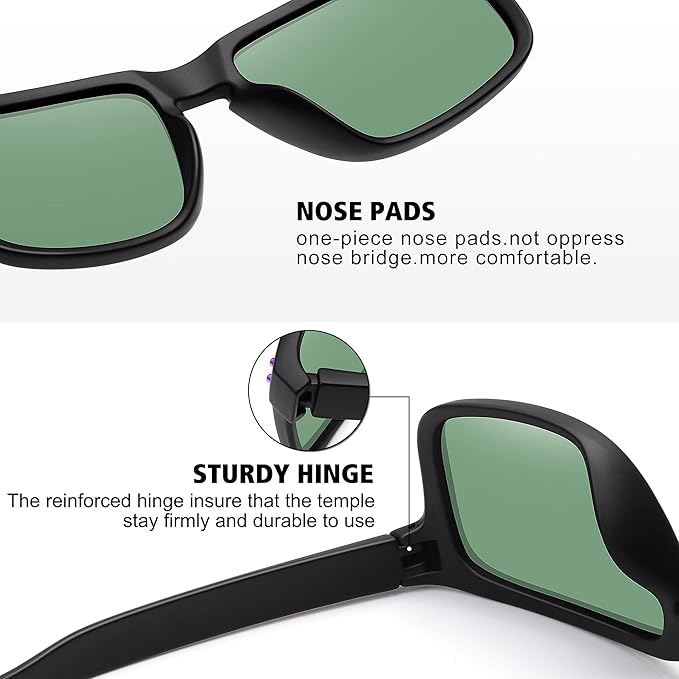 MEETSUN Polarized Sunglasses for Men Women Sports Driving Fishing Glasses UV400 Protection