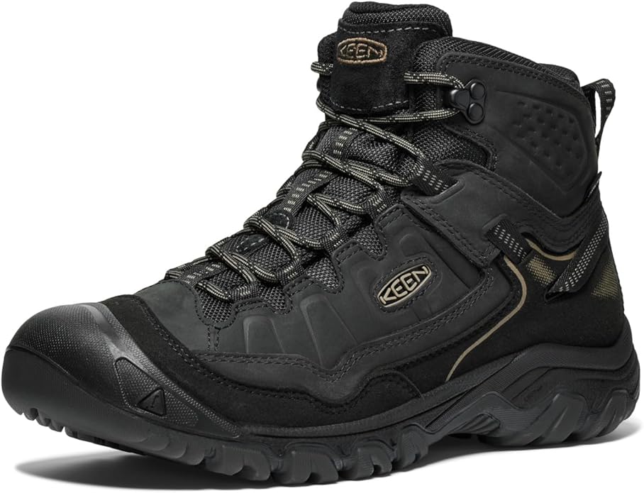KEEN Men's Targhee 4 Mid Height Durable Comfortable Waterproof Hiking Boots